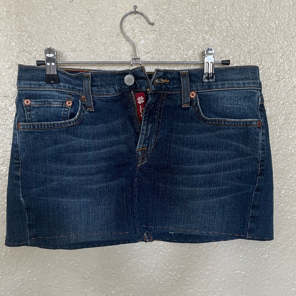 Y2K Mini Denim Skirt